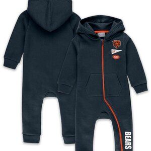 Chicago Bears WEAR Infant & Newborn Hooded Fleece Full-Zip Cover